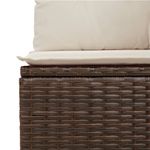 Casa si Gradina - Gradina si terasa - Mobilier exterior - Seturi mobila gradina - Set canapele de gradina cu perne, 6 piese, maro, poliratan - Infinity.ro