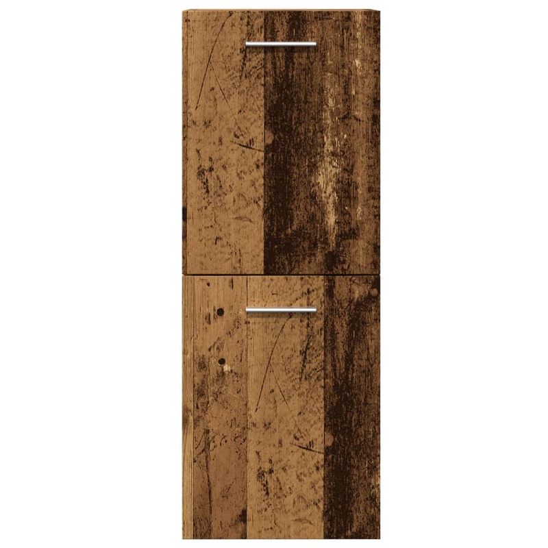 Casa si Gradina - Mobilier - Mobilier baie - Comode baie - Dulap suspendat de baie lemn vechi, 30x30x80 cm, lemn prelucrat - Infinity.ro