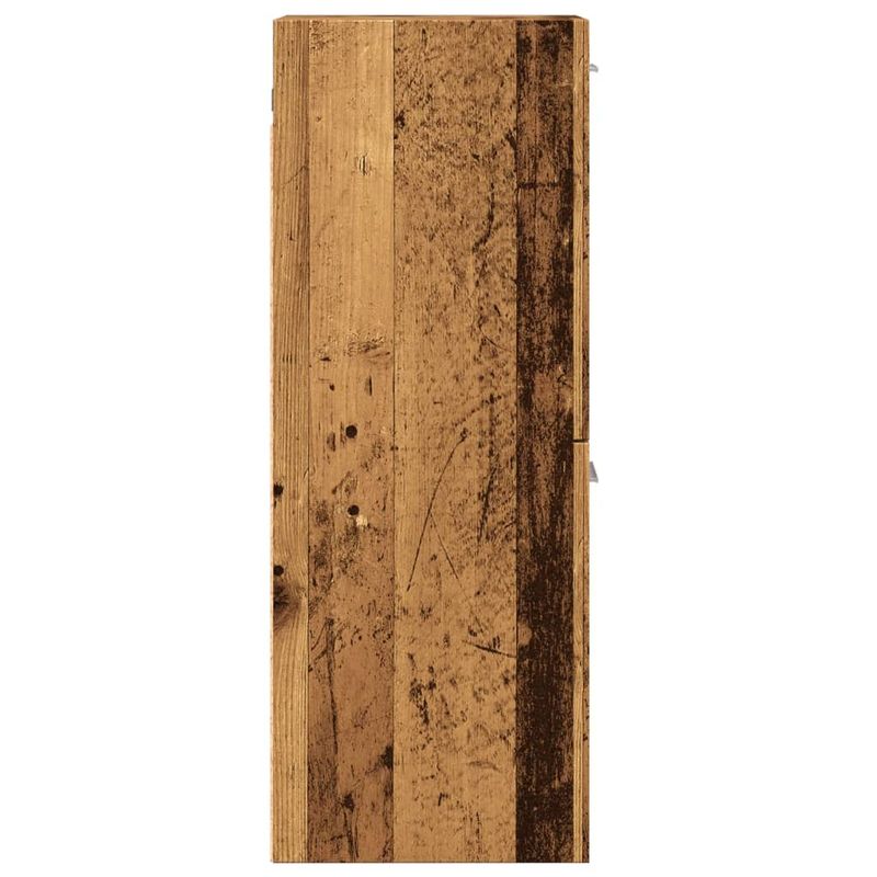 Casa si Gradina - Mobilier - Mobilier baie - Comode baie - Dulap suspendat de baie lemn vechi, 30x30x80 cm, lemn prelucrat - Infinity.ro