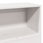 Casa si Gradina - Mobilier - Paturi si accesorii - Paturi - Cadru de pat fara saltea, alb, 75x190 cm, lemn masiv de pin - Infinity.ro