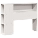 Casa si Gradina - Mobilier - Paturi si accesorii - Paturi - Cadru de pat fara saltea, alb, 75x190 cm, lemn masiv de pin - Infinity.ro