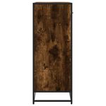 Casa si Gradina - Mobilier - Organizare si depozitare - Organizator incaltaminte - Pantofar, stejar fumuriu, 75x38x97,5 cm, lemn prelucrat/metal - Infinity.ro
