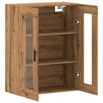 Casa si Gradina - Mobilier - Mobilier baie - Comode baie - Dulap montat pe perete, stejar artizanal, 69,5x34x90 cm - Infinity.ro