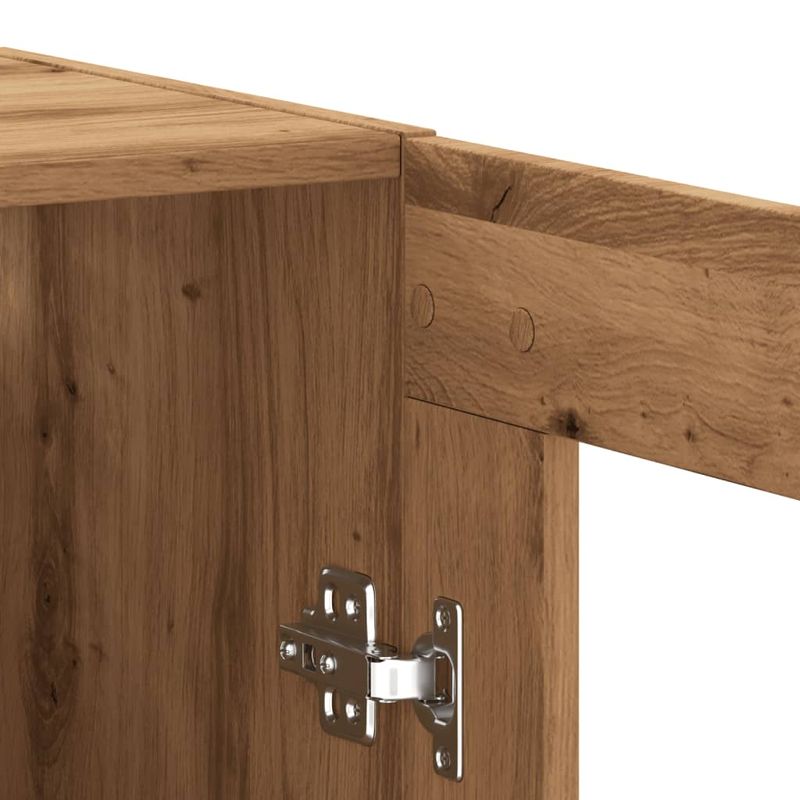 Casa si Gradina - Mobilier - Comode si corpuri - Masute de toaleta - Dulap montat pe perete, stejar artizanal, 69,5x34x90 cm - Infinity.ro