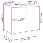 Casa si Gradina - Mobilier - Mobilier baie - Comode baie - Dulap de baie, stejar artizanal, 58x33x60 cm, lemn prelucrat - Infinity.ro