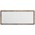 Casa si Gradina - Mobilier - Mobilier baie - Oglinzi baie - Oglinda de baie LED stejar fumuriu 100x8,5x37 cm lemn prelucrat - Infinity.ro