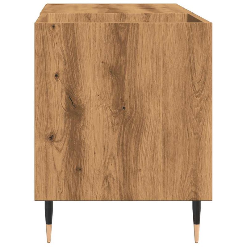 Casa si Gradina - Mobilier - Dulapuri si sifoniere - Dulapuri - Dulap discuri stejar artizanal, 84,5x38x48 cm, lemn prelucrat - Infinity.ro