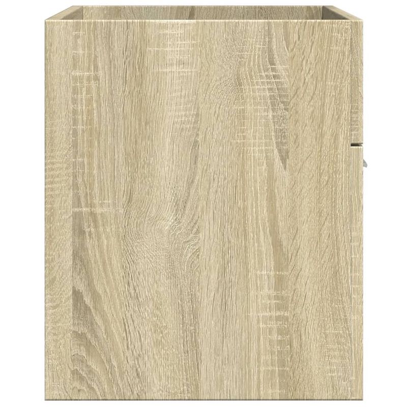 Casa si Gradina - Mobilier - Mobilier baie - Comode baie - Dulap chiuveta baie, stejar sonoma 90x38,5x46 cm lemn prelucrat - Infinity.ro