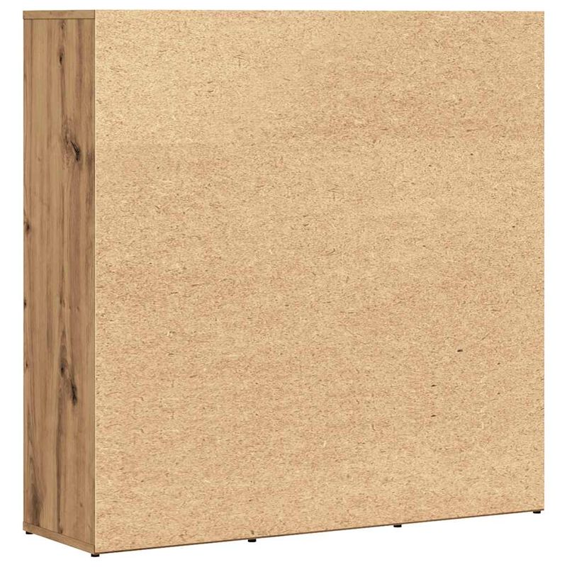 Casa si Gradina - Mobilier - Biblioteci si rafturi - Biblioteci - Biblioteca, stejar artizanal, 90x28x90 cm, lemn prelucrat - Infinity.ro