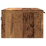 Casa si Gradina - Mobilier - Biblioteci si rafturi - Rafturi - Dulap de perete, lemn vechi, 68x30x20 cm, lemn compozit - Infinity.ro