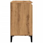 Casa si Gradina - Mobilier - Mobilier baie - Comode baie - Dulap de chiuveta, stejar artizanal, 58x33x60 cm lemn prelucrat - Infinity.ro