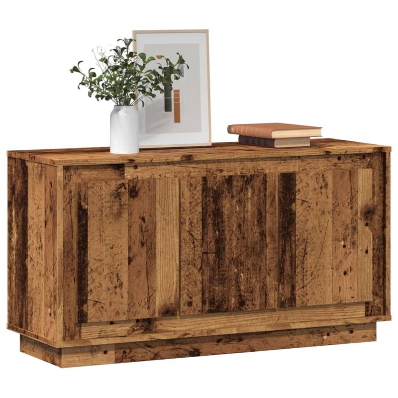 Casa si Gradina - Mobilier - Comode si corpuri - Comode - Dulap, lemn vechi, 102x35x55 cm, lemn prelucrat - Infinity.ro