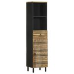 Casa si Gradina - Mobilier - Mobilier baie - Comode baie - Dulap de baie, 38x33,5x160 cm, lemn masiv de mango - Infinity.ro
