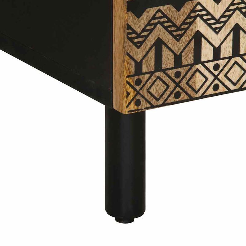 Casa si Gradina - Mobilier - Mobilier baie - Comode baie - Dulap de baie, 38x33,5x160 cm, lemn masiv de mango - Infinity.ro
