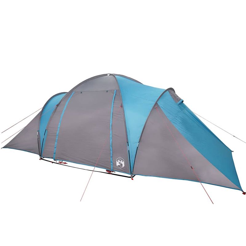 Sport si Outdoor - Camping - Corturi camping - Cort de familie cupola, 6 persoane, albastru, impermeabil - Infinity.ro