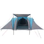 Sport si Outdoor - Camping - Corturi camping - Cort de familie cupola, 6 persoane, albastru, impermeabil - Infinity.ro