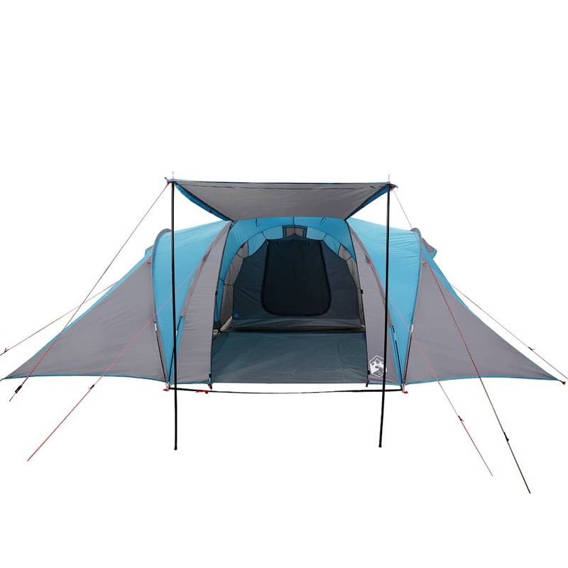 Sport si Outdoor - Camping - Corturi camping - Cort de familie cupola, 6 persoane, albastru, impermeabil - Infinity.ro