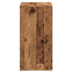 Casa si Gradina - Mobilier - Organizare si depozitare - Organizator incaltaminte - Pantofar, lemn vechi, 60x35x70 cm, lemn prelucrat, model shoe cabinet without door - Infinity.ro