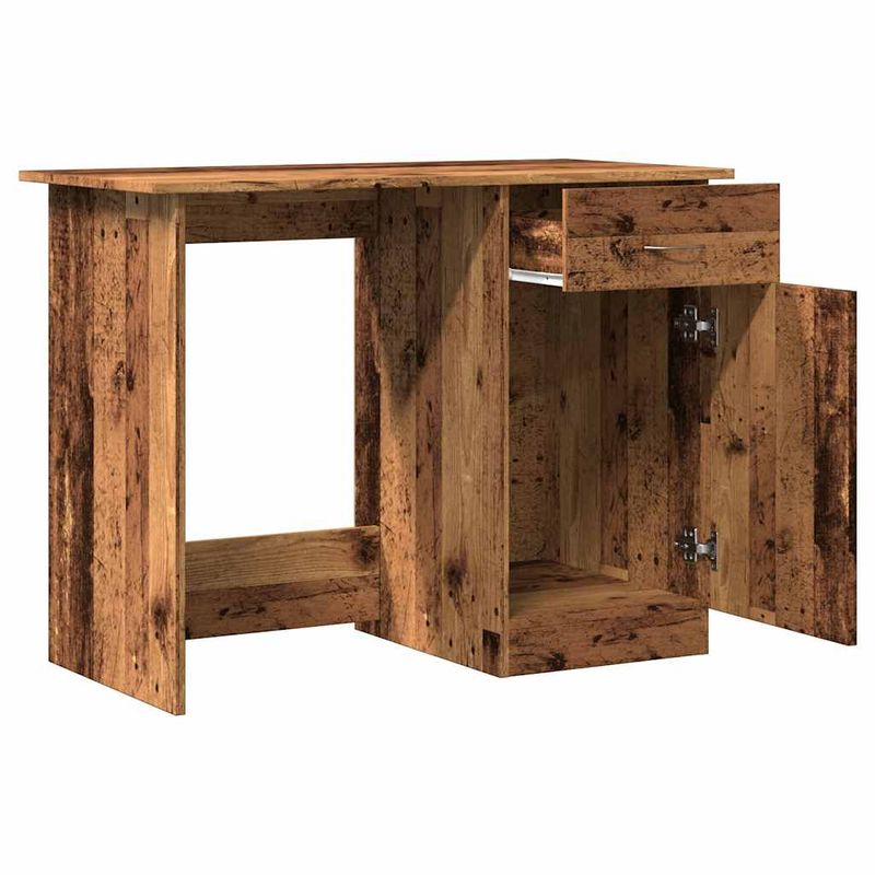 Casa si Gradina - Mobilier - Mese si birouri - Birouri - Birou, lemn vechi, 100x50x76 cm, lemn prelucrat - Infinity.ro
