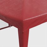 Casa si Gradina - Gradina si terasa - Umbrele si pavilioane - Pavilioane - Cort de petrecere cu 12 pereti din plasa, rosu, 8x4 m, HDPE - Infinity.ro