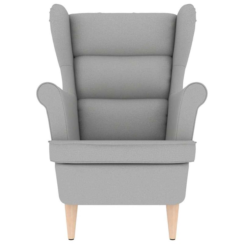 Casa si Gradina - Mobilier - Scaune si fotolii - Fotolii - Fotoliu, gri nor, 74x84x100 cm, textil - Infinity.ro