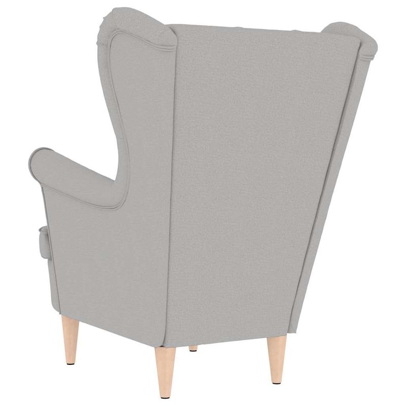 Casa si Gradina - Mobilier - Scaune si fotolii - Fotolii - Fotoliu, gri nor, 74x84x100 cm, textil - Infinity.ro