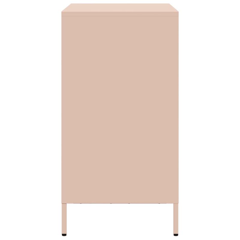 Casa si Gradina - Mobilier - Comode si corpuri - Comode - Dulap, roz, 68x39x73,5 cm, otel laminat la rece - Infinity.ro
