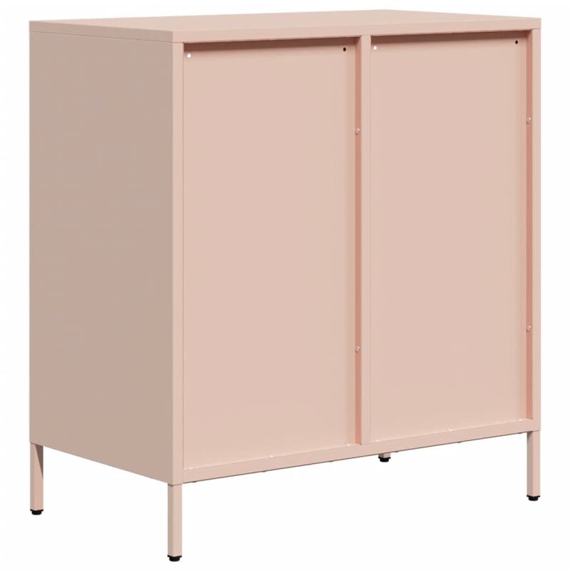 Casa si Gradina - Mobilier - Comode si corpuri - Comode - Dulap, roz, 68x39x73,5 cm, otel laminat la rece - Infinity.ro