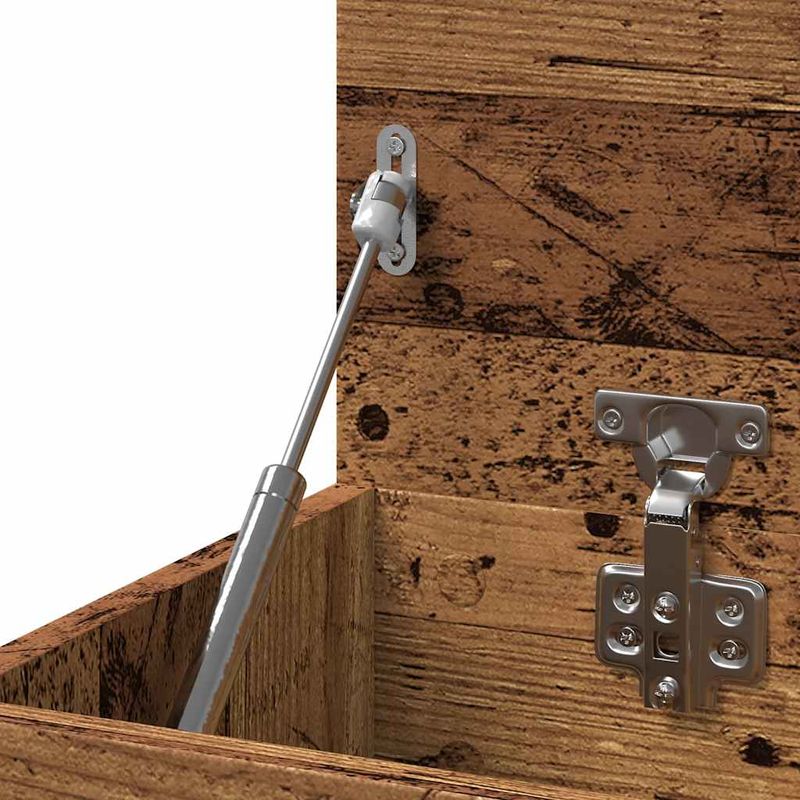 Casa si Gradina - Mobilier - Organizare si depozitare - Organizator incaltaminte - Bancheta pantofar, lemn vechi, 80x30x45 cm, lemn prelucrat - Infinity.ro