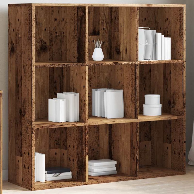 Casa si Gradina - Mobilier - Biblioteci si rafturi - Biblioteci - Biblioteca, lemn vechi, 98x29x97,5 cm - Infinity.ro