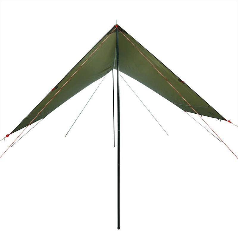 Sport si Outdoor - Camping - Copertine si adaposturi - Prelata de camping verde masliniu, 462x306x211 cm, impermeabila - Infinity.ro