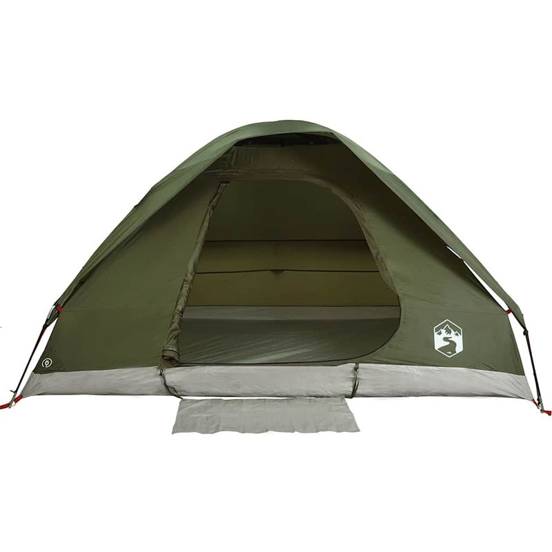Sport si Outdoor - Camping - Corturi camping - Cort camping cupola 4 persoane verde masliniu impermeabil - Infinity.ro