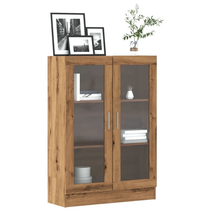Casa si Gradina - Mobilier - Biblioteci si rafturi - Biblioteci - Biblioteca, stejar artizanal, 82,5x30,5x115 cm, lemn prelucrat - Infinity.ro