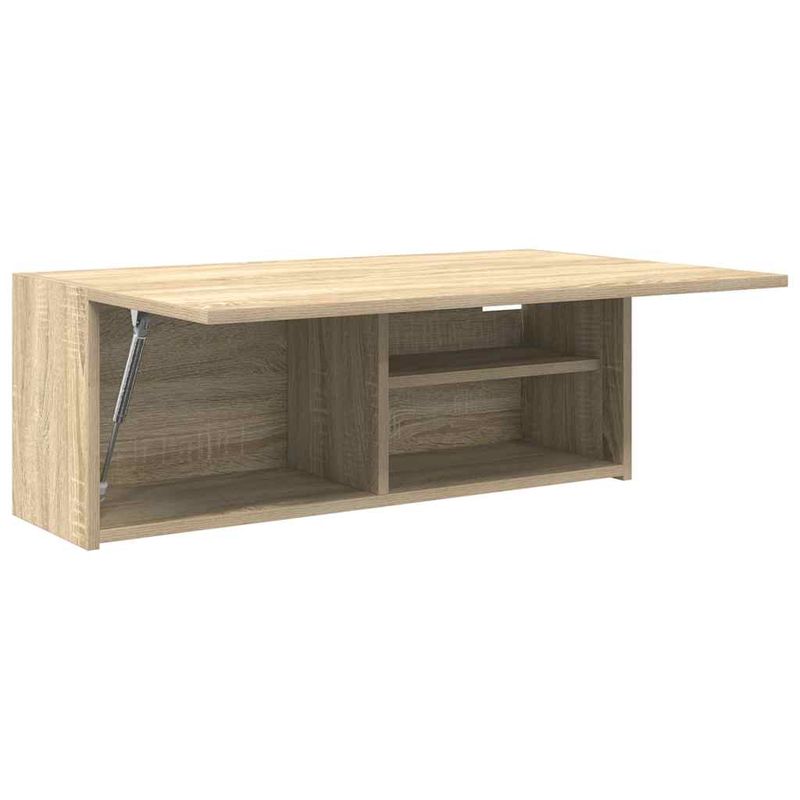 Casa si Gradina - Mobilier - Mobilier baie - Corpuri baie - Dulap perete baie, stejar sonoma, 80x25x30 cm, lemn prelucrat - Infinity.ro