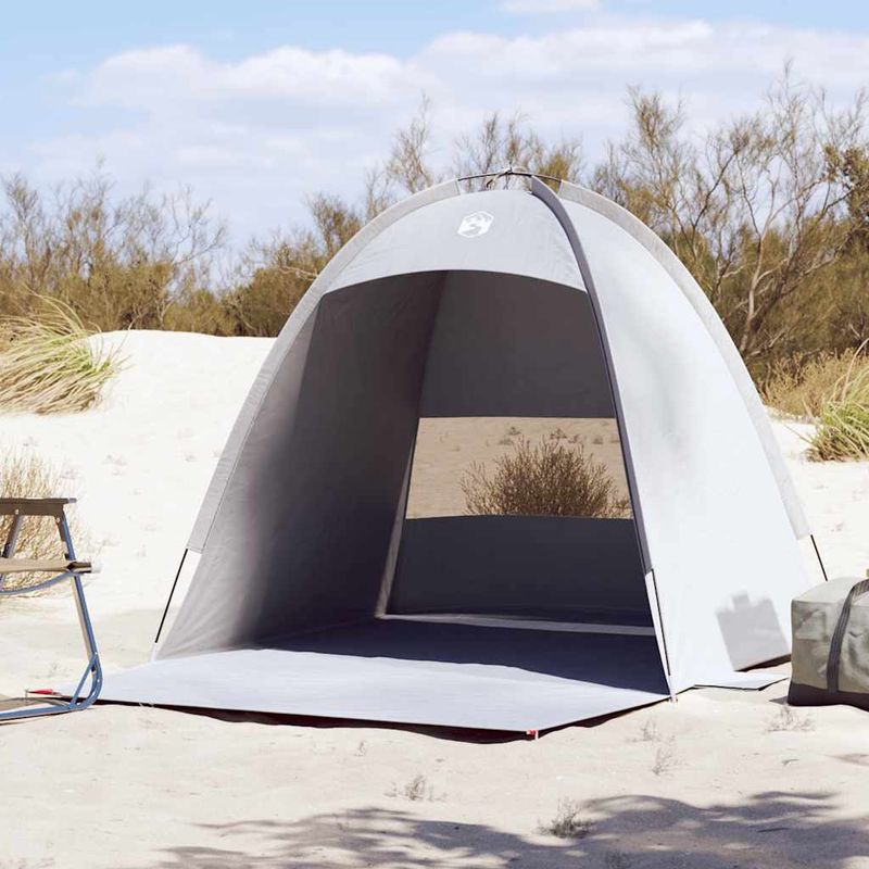 Sport si Outdoor - Camping - Corturi camping - Cort de plaja 3 persoane, gri, impermeabil - Infinity.ro