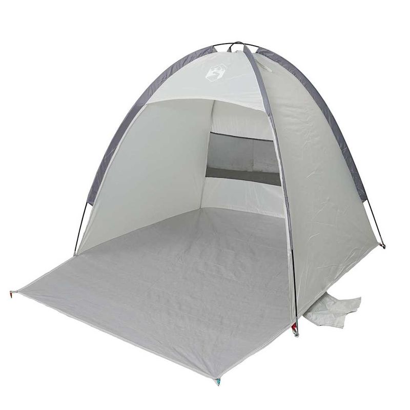 Sport si Outdoor - Camping - Corturi camping - Cort de plaja 3 persoane, gri, impermeabil - Infinity.ro
