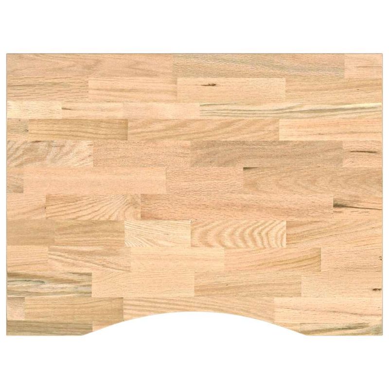 Casa si Gradina - Constructii - Scule de mana si unelte - Mese si bancuri de lucru - Banc lucru 80x60x(71,5-98) cm lemn masiv stejar, negru și natural - Infinity.ro