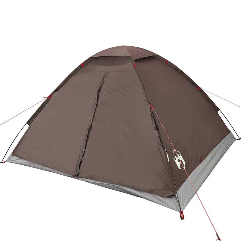 Sport si Outdoor - Camping - Corturi camping - Cort de camping cupola pentru 4 persoane, maro, impermeabil - Infinity.ro
