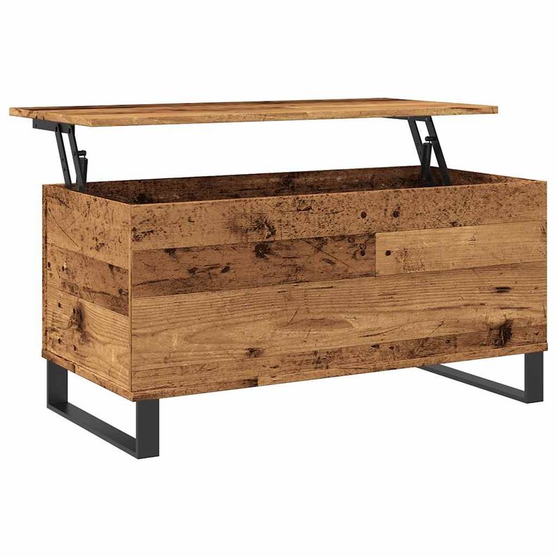 Casa si Gradina - Mobilier - Mese si birouri - Masute de cafea - Masuta de cafea, lemn vechi, 90x44,5x45 cm, lemn prelucrat - Infinity.ro