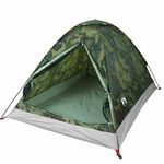 Sport si Outdoor - Camping - Corturi camping - Cort de camping cupola pentru 2 persoane, camuflaj, impermeabil - Infinity.ro
