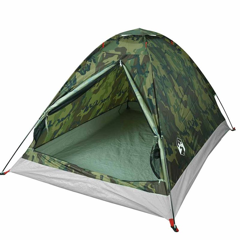 Sport si Outdoor - Camping - Corturi camping - Cort de camping cupola pentru 2 persoane, camuflaj, impermeabil - Infinity.ro