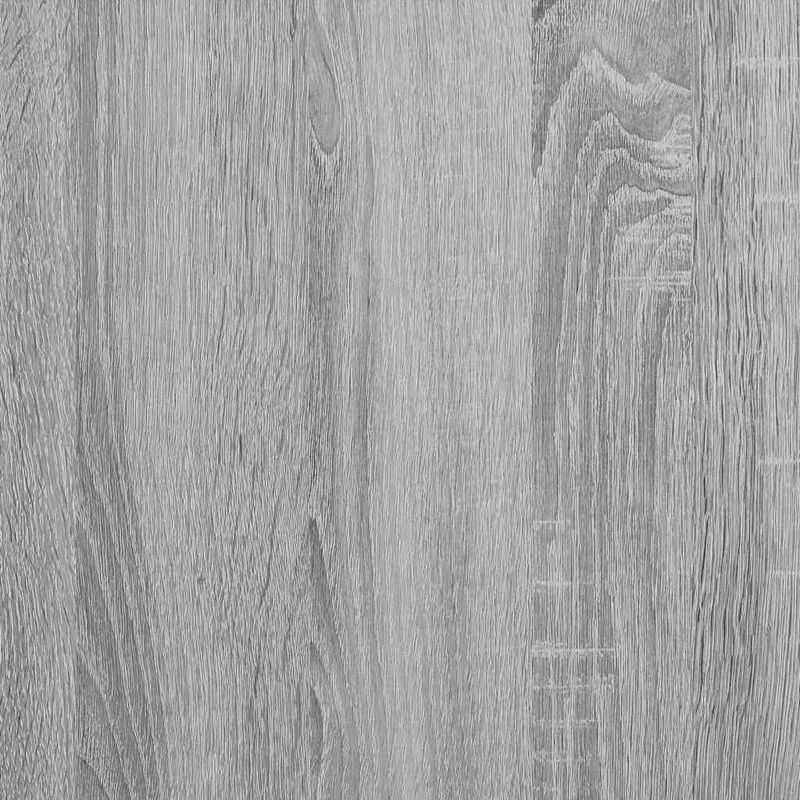 Casa si Gradina - Mobilier - Comode si corpuri - Comode - Dulap TV, gri sonoma, 150x35x41 cm, lemn prelucrat si metal - Infinity.ro