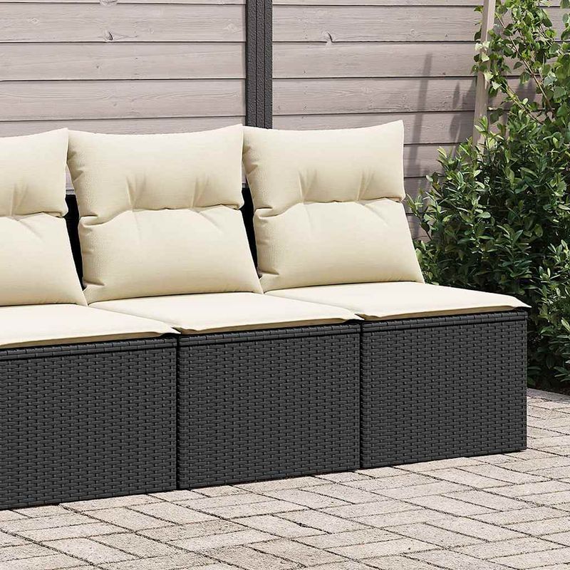 Casa si Gradina - Gradina si terasa - Mobilier exterior - Seturi mobila gradina - Set mobilier de gradina cu perne, 2 piese poliratan/lemn acacia - Infinity.ro