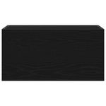 Casa si Gradina - Mobilier - Mobilier baie - Corpuri baie - Dulap de perete de baie, negru, 60x25x30 cm, lemn prelucrat - Infinity.ro