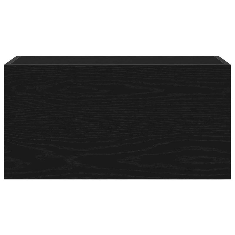 Casa si Gradina - Mobilier - Mobilier baie - Corpuri baie - Dulap de perete de baie, negru, 60x25x30 cm, lemn prelucrat - Infinity.ro