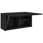 Casa si Gradina - Mobilier - Mobilier baie - Corpuri baie - Dulap de perete de baie, negru, 60x25x30 cm, lemn prelucrat - Infinity.ro