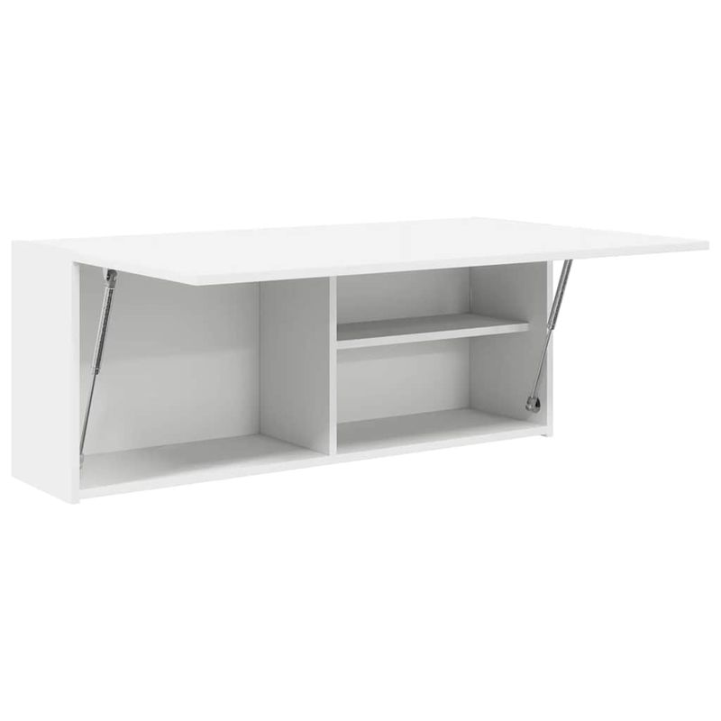 Casa si Gradina - Mobilier - Mobilier baie - Corpuri baie - Dulap de perete de baie, alb, 100x25x40 cm, lemn prelucrat - Infinity.ro