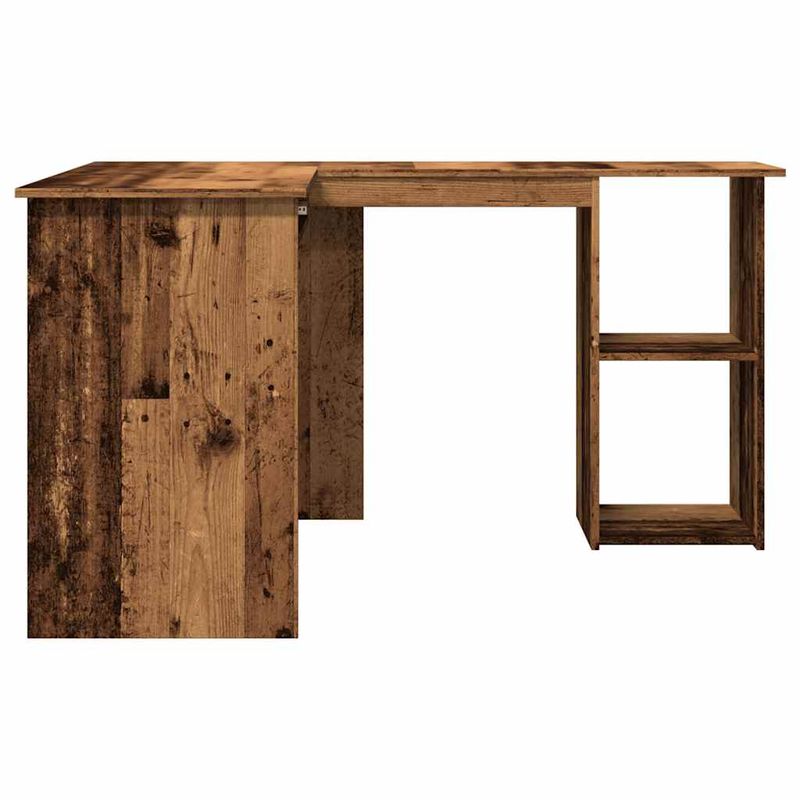 Casa si Gradina - Mobilier - Mese si birouri - Birouri - Birou de colt, Lemn vechi, 120x140x75 cm, lemn prelucrat - Infinity.ro