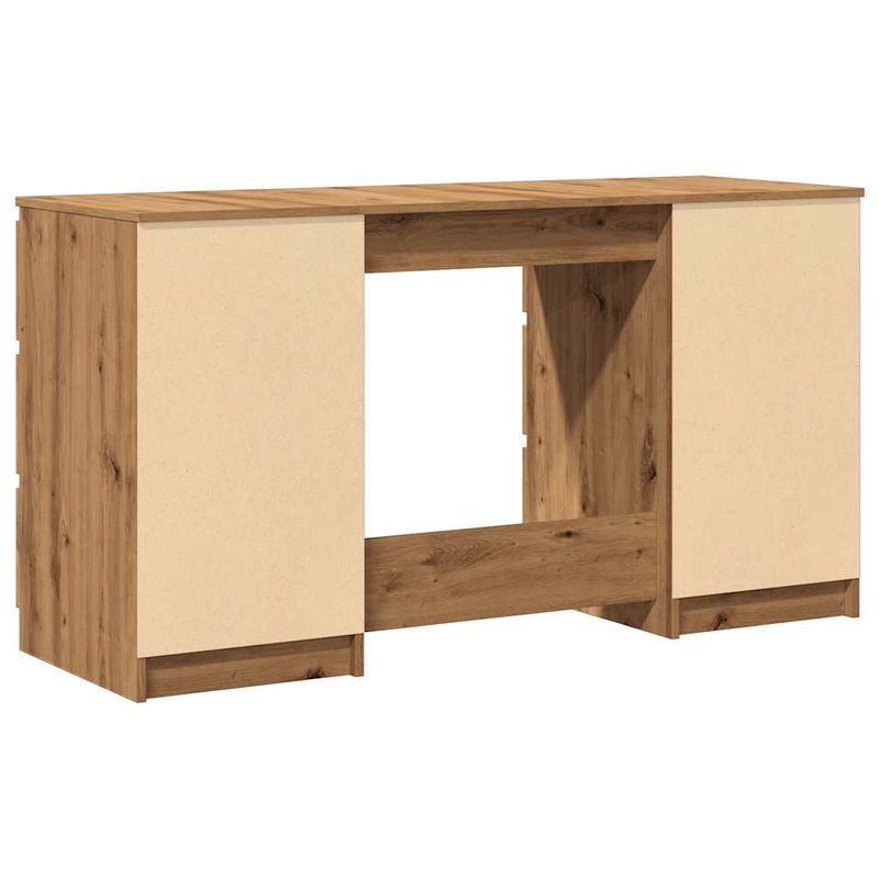 Casa si Gradina - Mobilier - Mese si birouri - Birouri - Birou de scris, stejar artizanal, 140x50x77 cm, lemn prelucrat - Infinity.ro