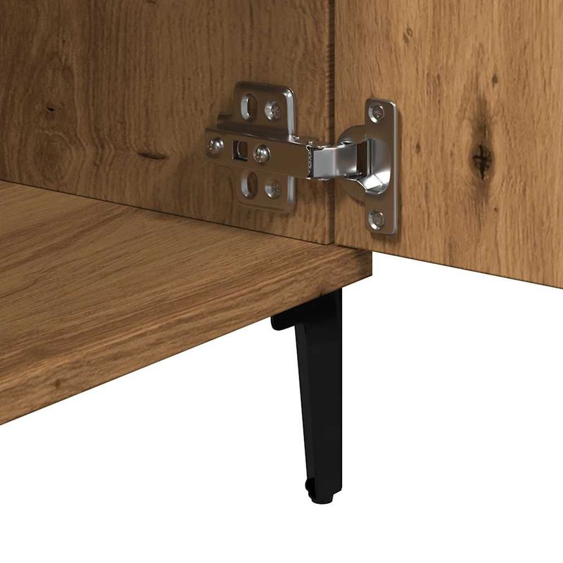 Casa si Gradina - Mobilier - Comode si corpuri - Comode - Comoda TV, stejar artizanal, 102x35x50 cm, lemn prelucrat - Infinity.ro